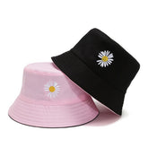 Reversible Fresh Daisy Fisherman Cap