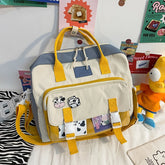Kawaii Cow College Backpack