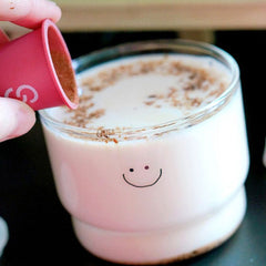 Smiley Face Glass Cup