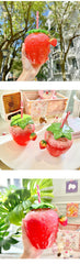 Fresh Strawberry Straw Bottle