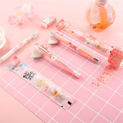 8pcs Sakura Stationary Set