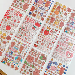 Cute Gummy Bear Stickers