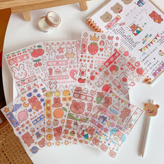 Cute Gummy Bear Stickers