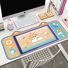 Kawaii Gamer Girl Mouse Pad