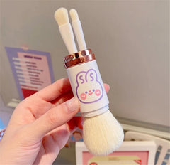 Kawaii Bunny/Bear Portable Makeup Brushes