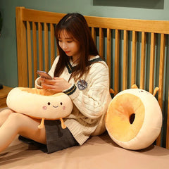 Toasty Bread Lazy Seat Cushion