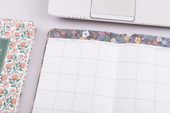Floral Pattern Portable Agenda