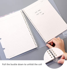 Pastel B5/A4/A5 Binder Notebook