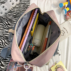 Kawaii Cow College Backpack