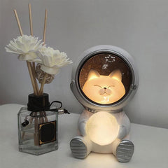 Kawaii Animal Astronaut Night Light