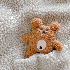 Cookie Teddy Bear Airpods Case - My Kawaii Space
