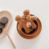 Cookie Teddy Bear Airpods Case - My Kawaii Space
