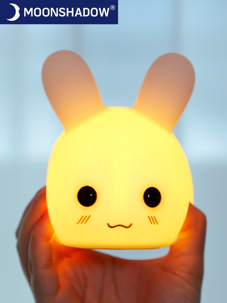 Cute Bunny Touch Sensitive Night Lights