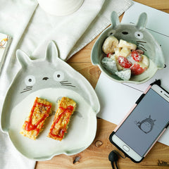 Hand-Painted Totoro Ceramic Tableware