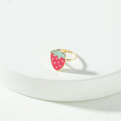 E-girl Y2K 🍓Strawberry Ring