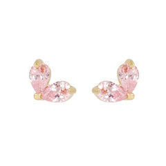 Dainty Crystal Stud Earrings
