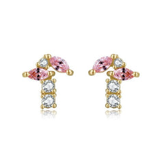 Dainty Crystal Stud Earrings