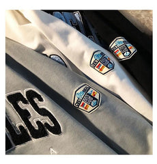 Los Angeles Retro Harajuku Football Sweatshirt