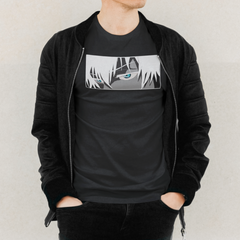 Gojo Eye Black & White Inspired Tshirt