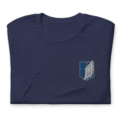Attack on Titan Scout Embroidery Tee - My Kawaii Space