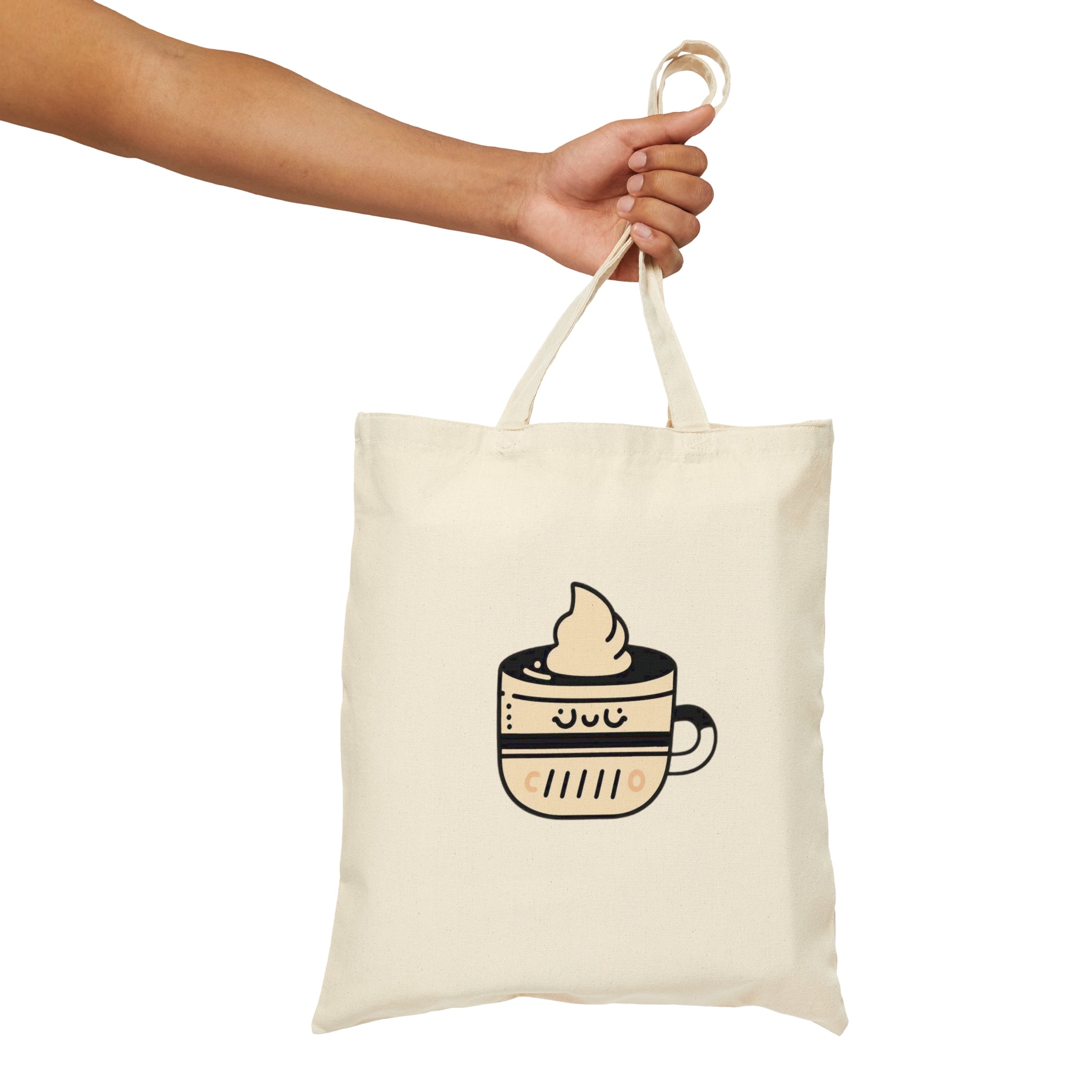 Kawaii Japanese Style Latte Tote Bag