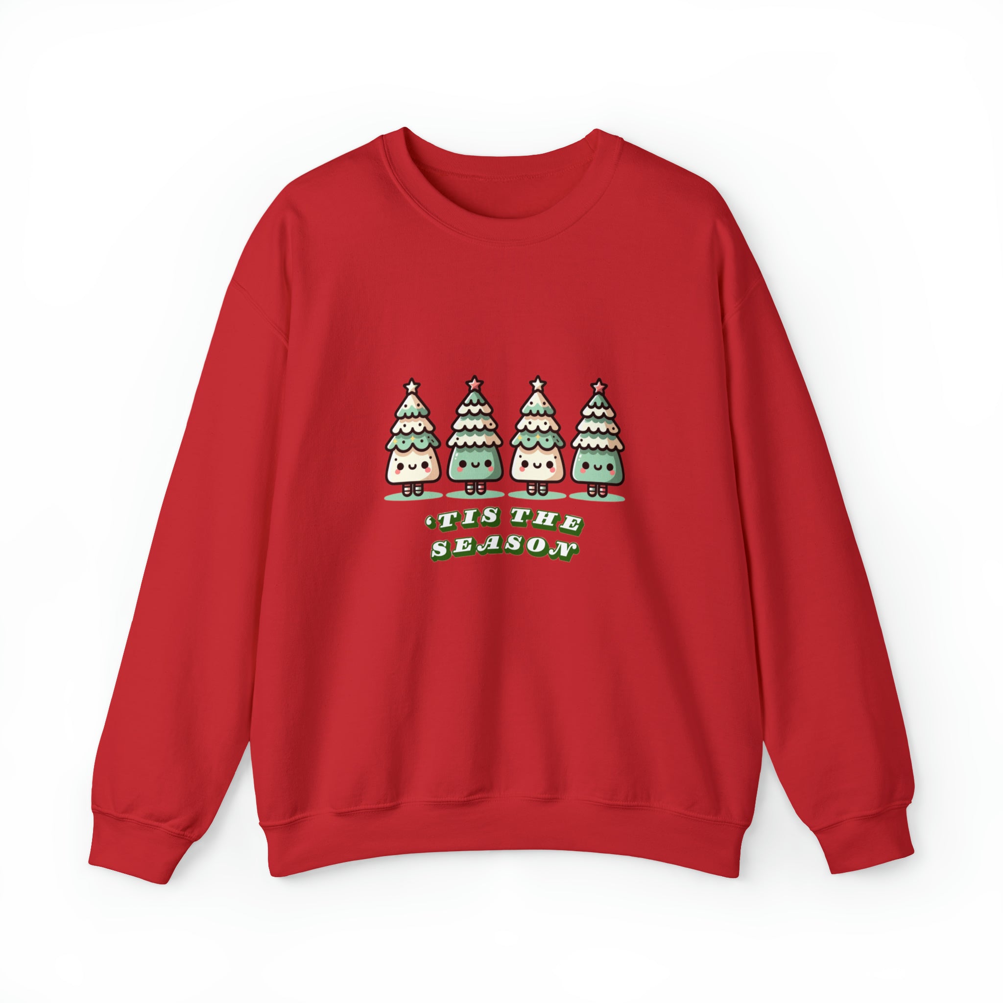 Kawaii Christmas Tree Tis the Season Sweater