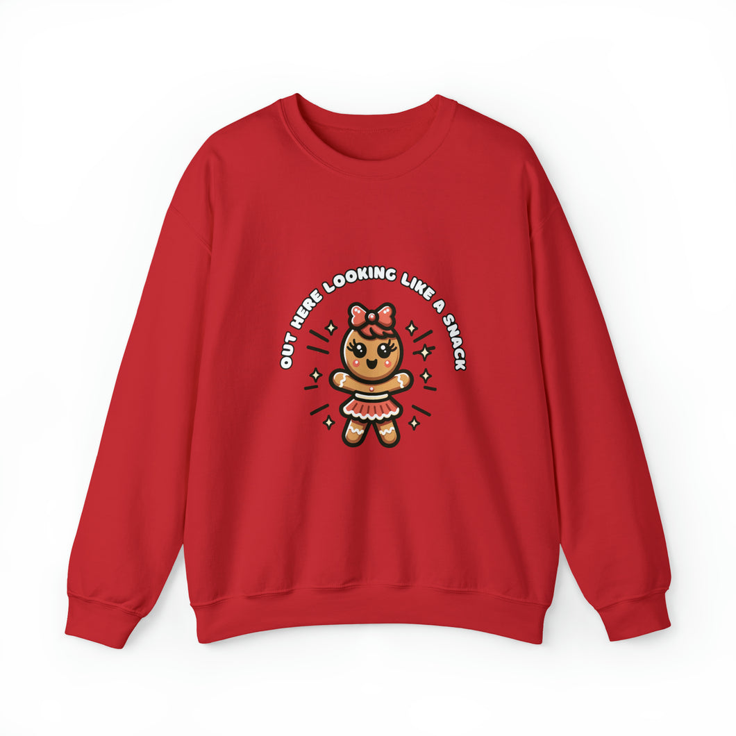 Out Here Looking Like a Snack Gingerbread Sweater