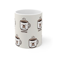 Load image into Gallery viewer, Kawaii Coffee Winter Pattern Ceramic Mug☕
