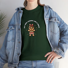 Load image into Gallery viewer, Out Here Looking Like a Snack Gingerbread Tshirt
