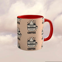 Load image into Gallery viewer, Kawaii Accent Mr Latte Coffee Mug
