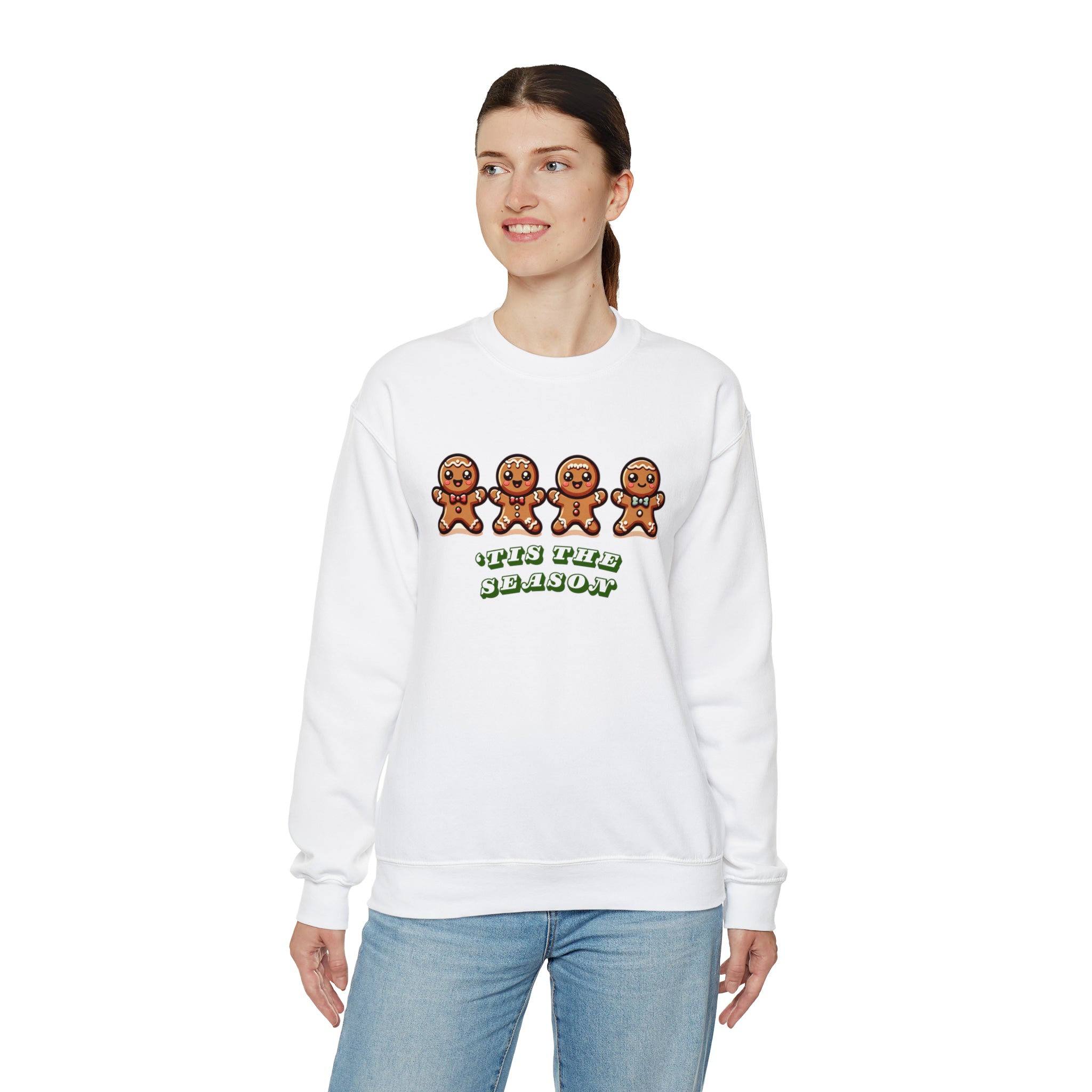 Kawaii Gingerbread Buddies Christmas Sweater