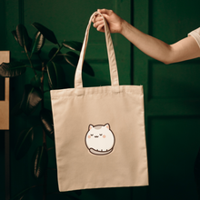 Load image into Gallery viewer, Kawaii Chubby Cat Everyday Tote Bag
