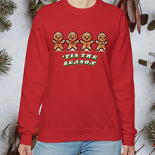 Load image into Gallery viewer, Kawaii Gingerbread Buddies Christmas Sweater
