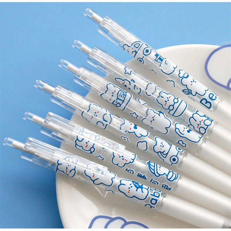 6pcs Cloudy Rabbit Kawaii Gel Pen Set