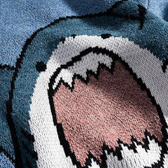 Cozy Shark Ugly Sweater