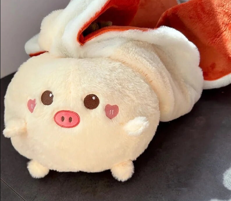 Kawaii Piggy Fruit Plushie