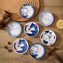 Load image into Gallery viewer, Ceramic Lucky Cat Sauce Dish
