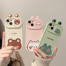 Load image into Gallery viewer, Cute Animal Sliding Phone Case
