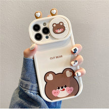 Load image into Gallery viewer, Cute Animal Sliding Phone Case
