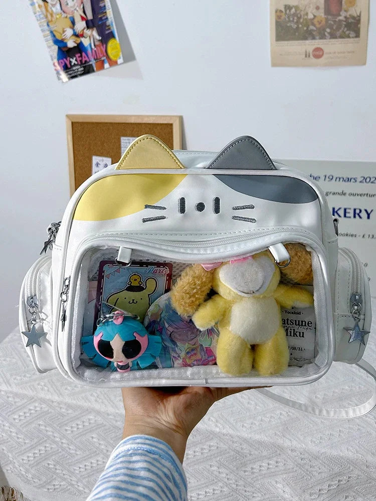 Cute Cat Y2K Korean Pocket Bag