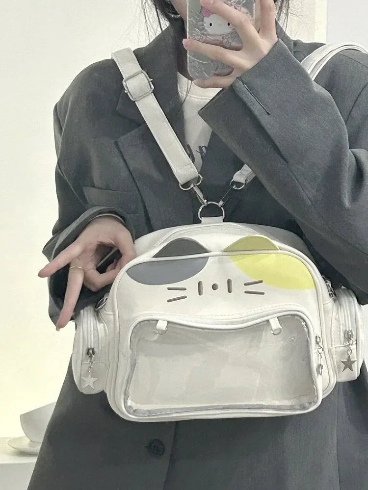 Cute Cat Y2K Korean Pocket Bag