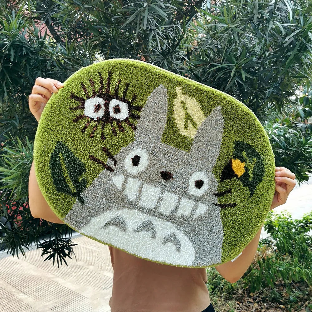 Kawaii My Neighbor Totoro Fluffy Rug