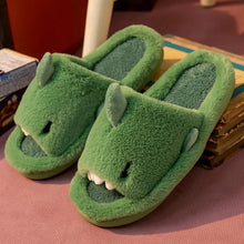 Load image into Gallery viewer, Fluffy Shark Winter Slippers
