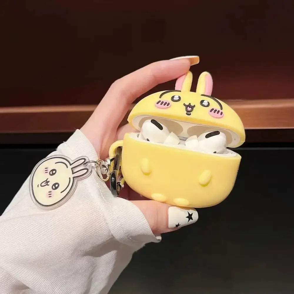 Kawaii Cartoon Smooth Airpods Case