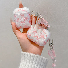 Cute Dainty Bow Airpods Case
