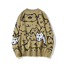 Load image into Gallery viewer, Kawaii Oversized Popular Japanese Cat Sweater

