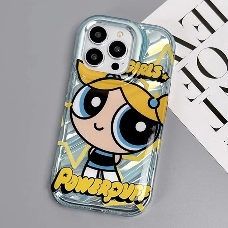 Cute Powerpuff Girls Sunglasses Phone Case – My Kawaii Space Cute Powerpuff Girls Sunglasses Phone Case – My Kawaii Space