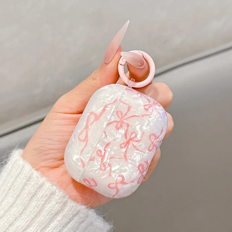 Cute Dainty Bow Airpods Case