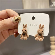 Load image into Gallery viewer, Cute Fluffy Bunny Earrings
