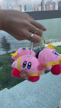 Load and play video in Gallery viewer, Kawaii Small Kirby Keychain
